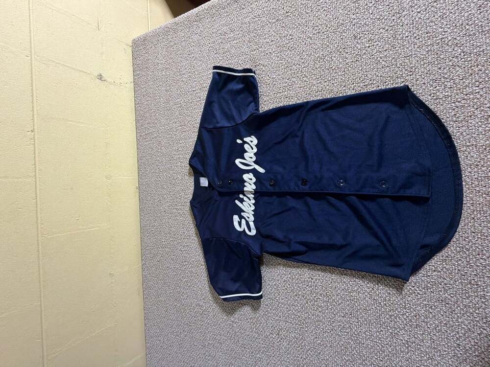 Eskimo Joe's Baseball Jersey Size S Navy Blue